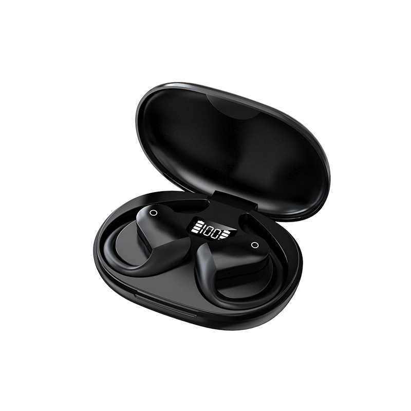True Wireless 5.3 Bluetooth Earphone HIFI Stereo Bone Conduction Ear Hook Sports Waterproof Earphone Not In-Ear