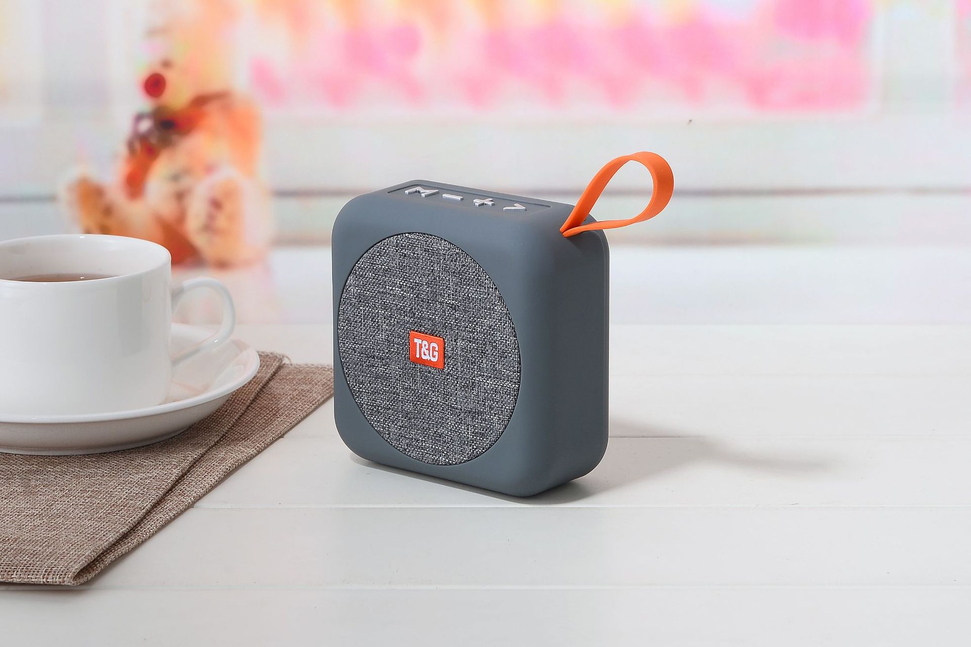 TG505 square Bluetooth speaker portable outdoor手提 waterproof fabric mesh fabric mini small speaker subwoofer