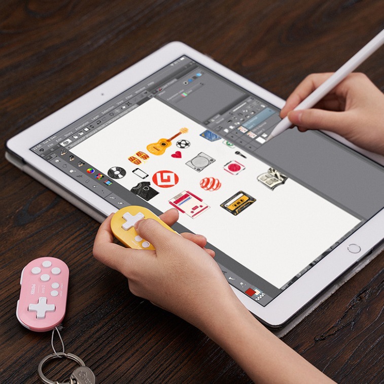 8BitDo Zero2 Wireless Bluetooth Mini Controller Phone Computer Drawing NS Game Controller