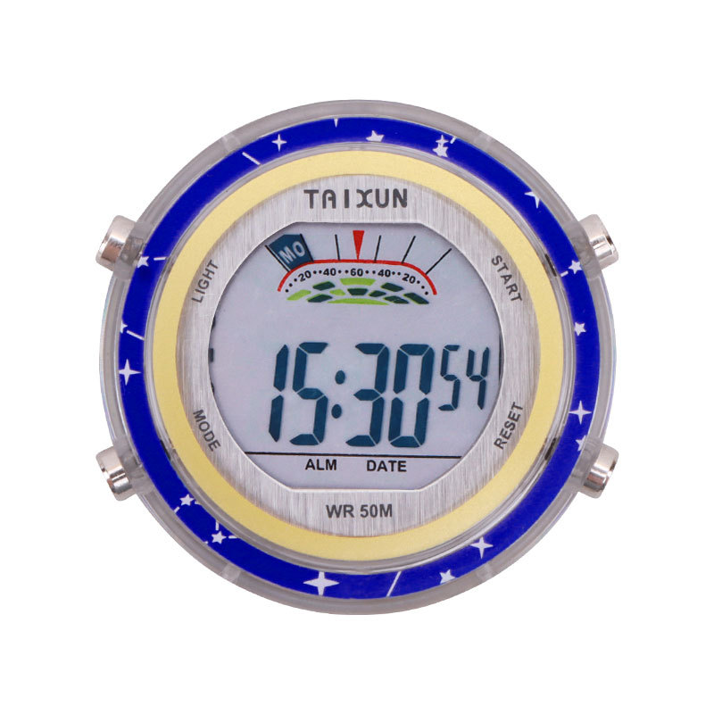 Car Clock Luminous Multifunctional Waterproof Portable Small Motorcycle Electric Vehicle Car Electronic Watch Small Decoration