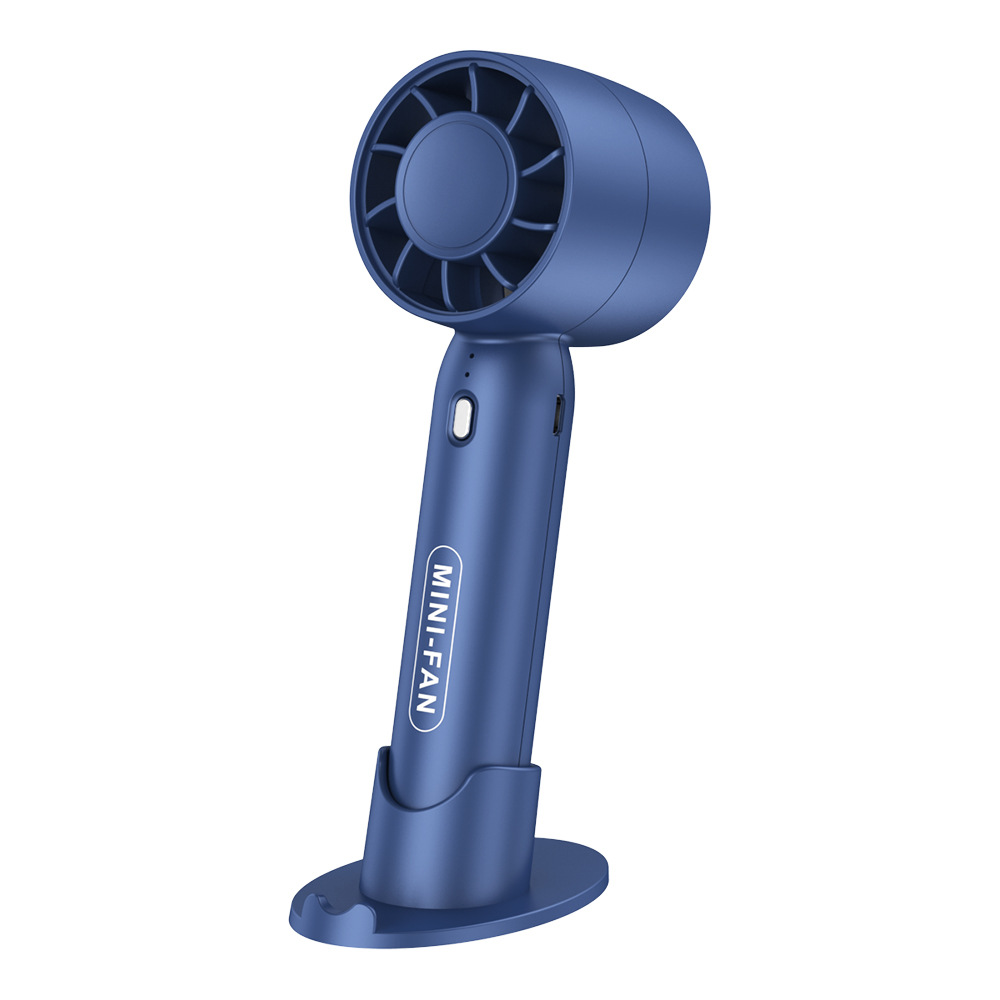 High-speed N638 USB rechargeable small fan high wind handheld turbo fan mini student portable cooling