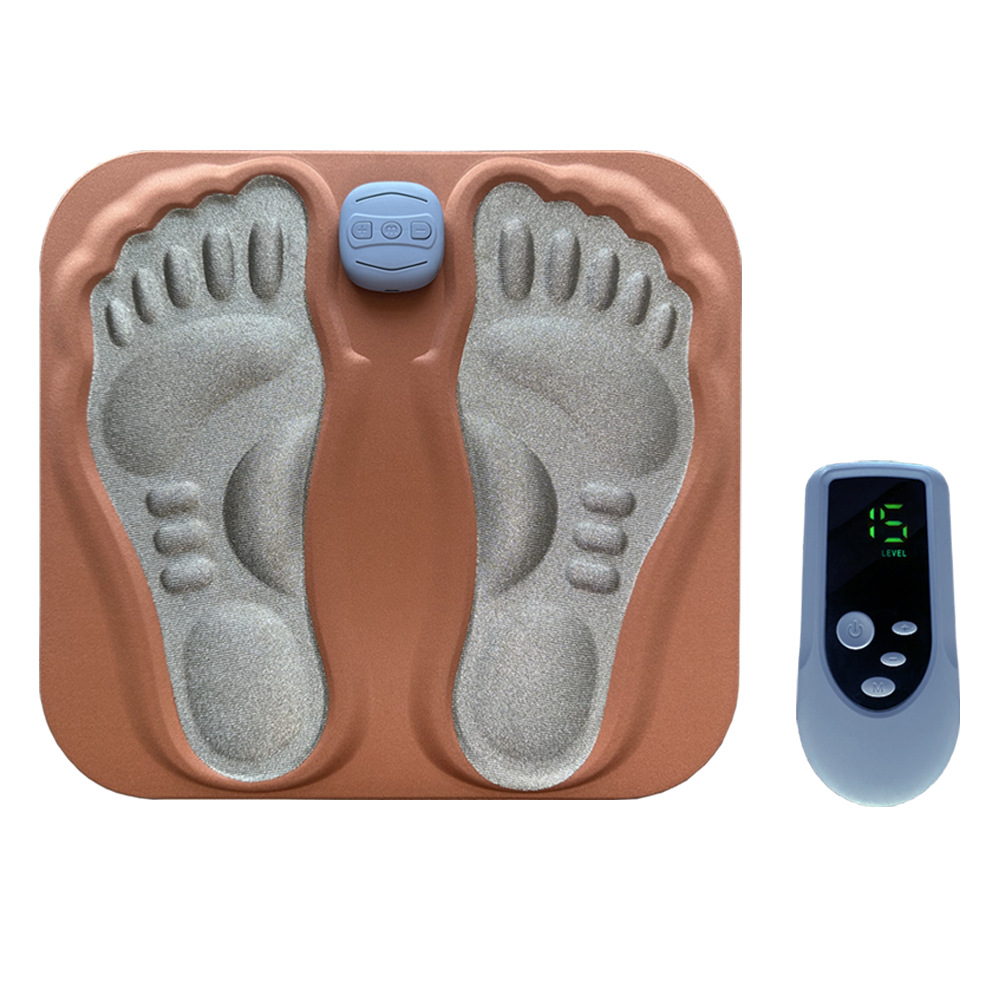 EMS smart foot pad 3D foot massager microcurrent pulse acupoint massage home foot therapy machine
