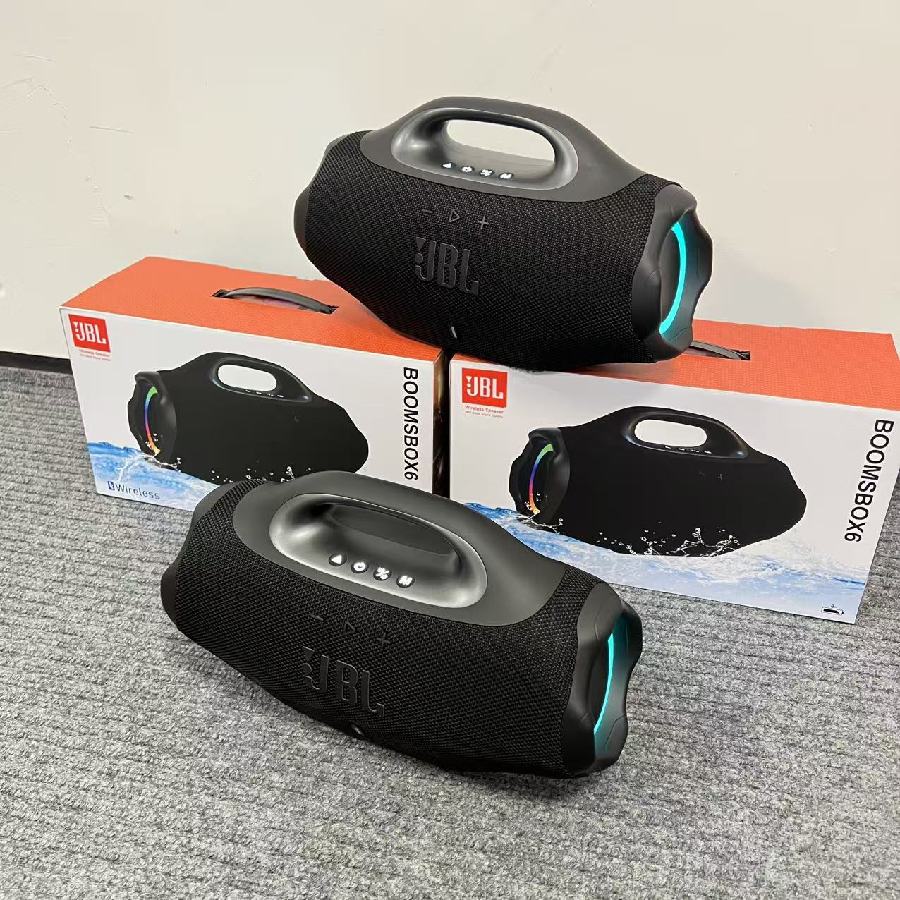 Bass BOOMSBOX6 Big War God Fourth Generation Speaker Portable Heavy Bass Wireless Card Bluetooth Speaker