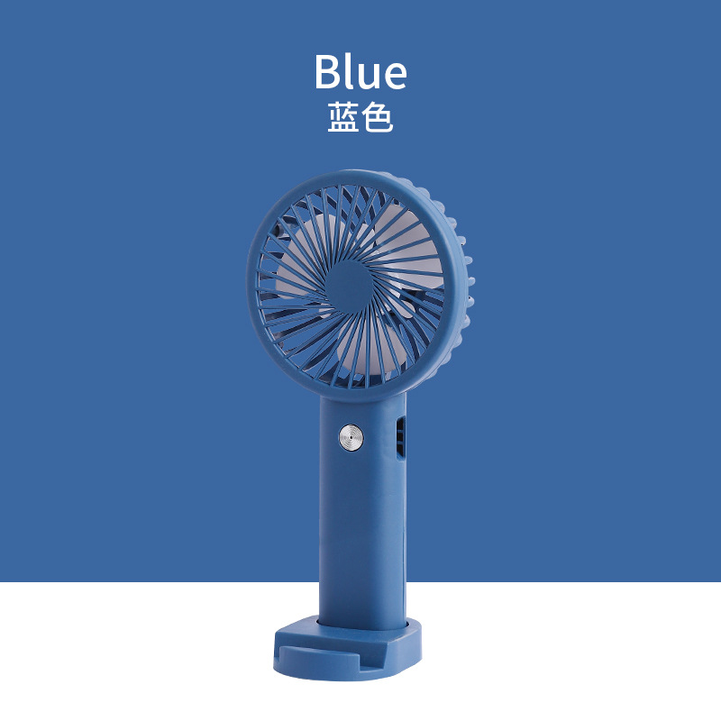 Pin Early Summer New Product Desktop Mini Handheld Portable Three Gears USB Charging Electric Small Fan Gift