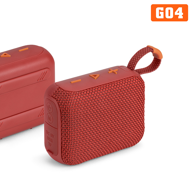 Speaker GO4 Bluetooth Speaker Portable TWS Speaker Bass Outdoor Speaker Bluetooth Speaker
