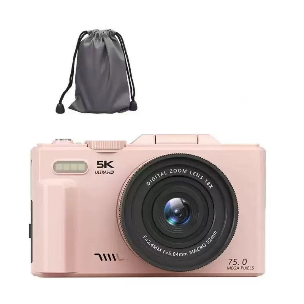 New W1 flip screen CCD camera HD digital camera with WiFi transmission beauty filter 4K5K