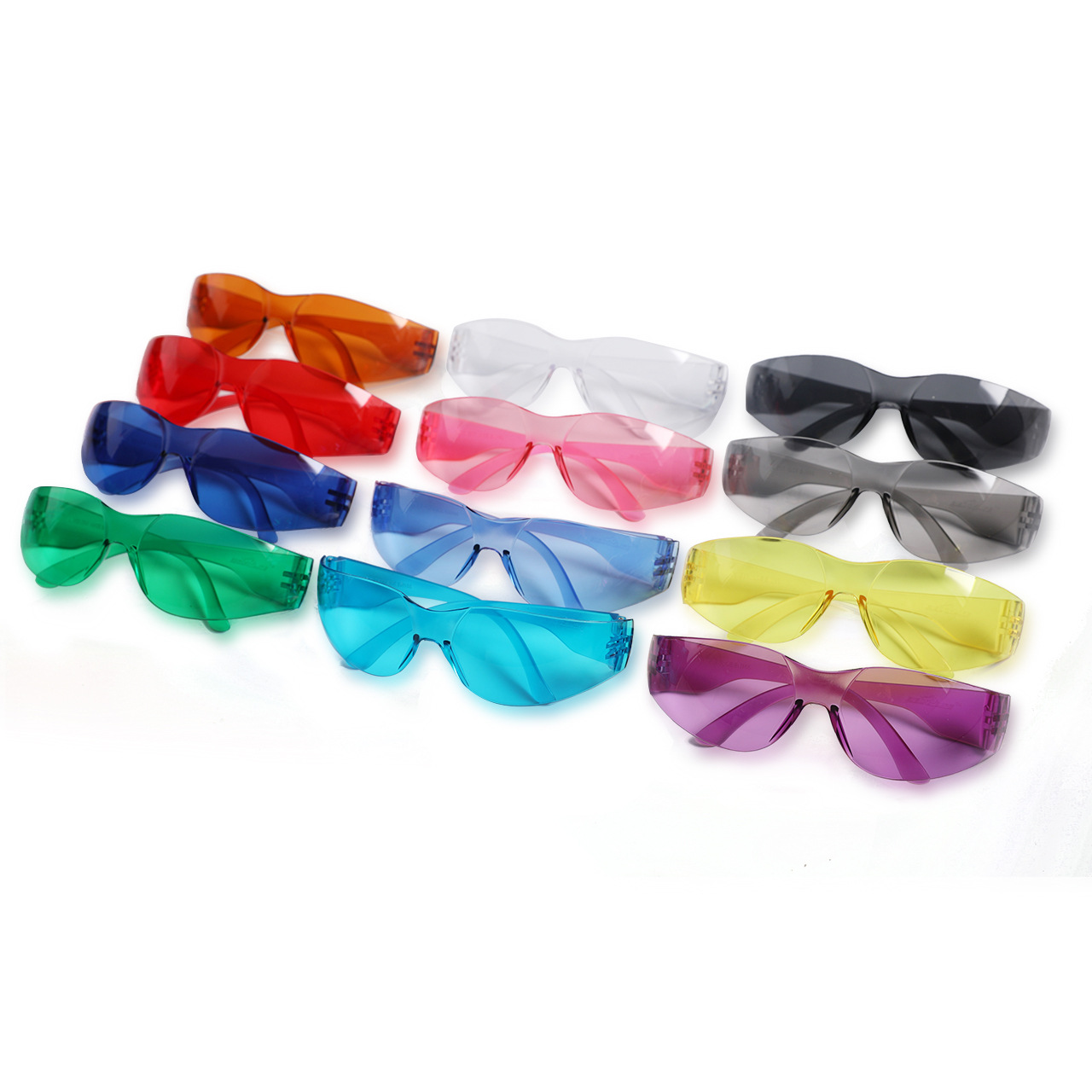 FDA CE Safety Goggles Transparent High Definition Reinforced Protective Glasses, Custom Logo Available 5241