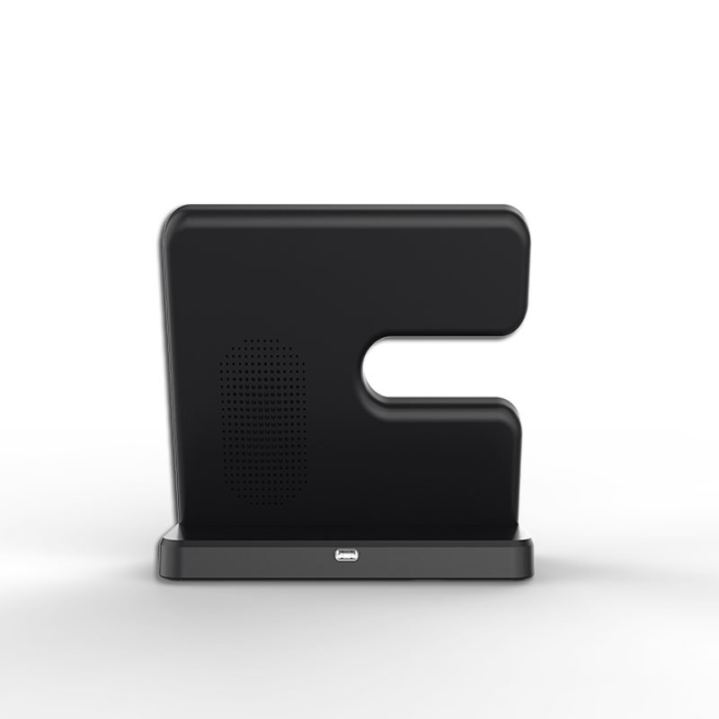 Three-in-one wireless charging stand base for Samsung Apple phone watch earphone wireless charger