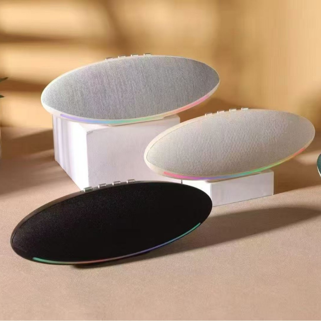 2026 New Airship Bluetooth Speaker Portable Card Desktop Speaker Wireless Subwoofer Dual Speaker Bluetooth Speaker