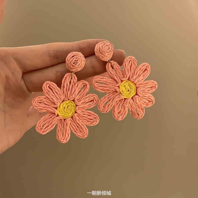 30甜美花朵耳钉