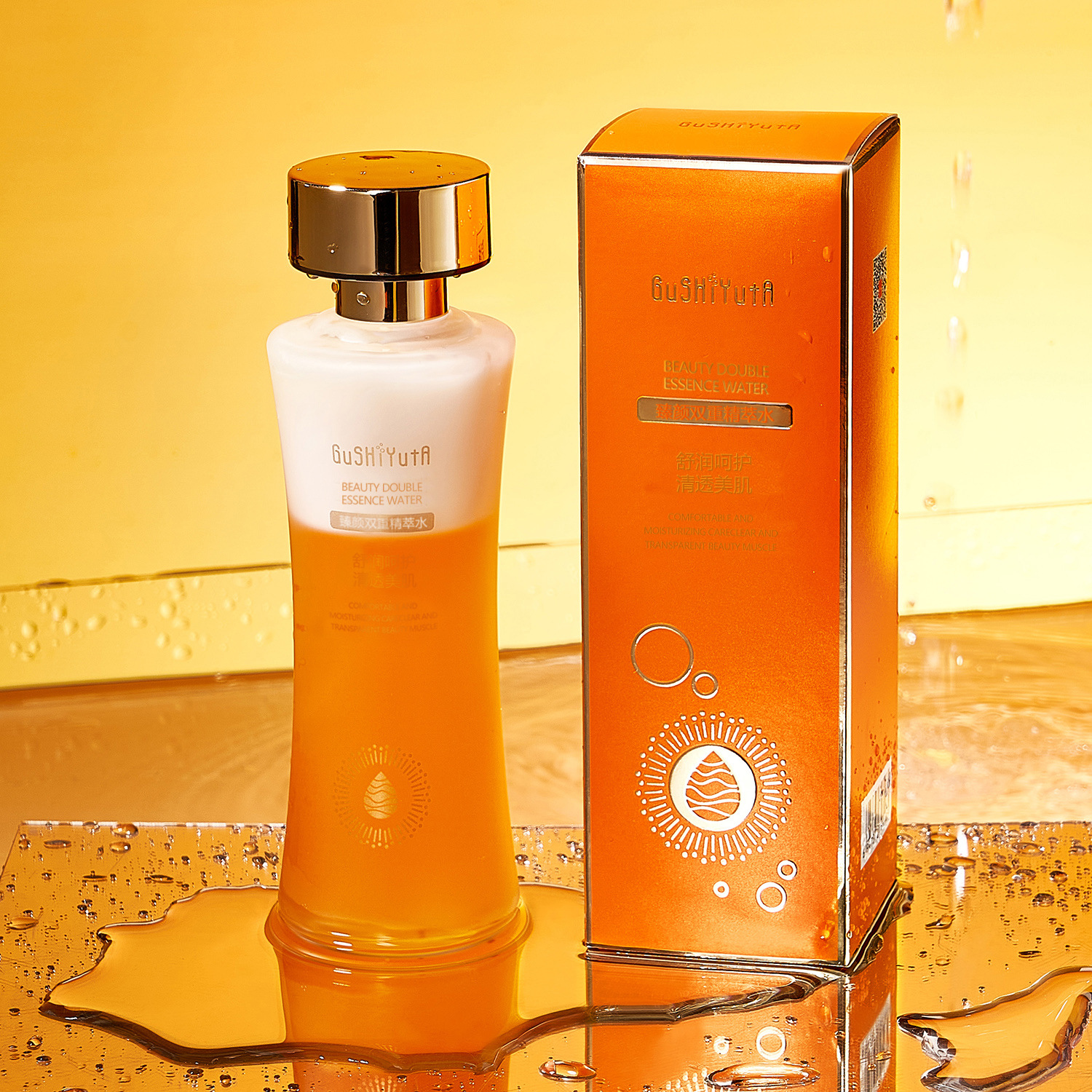 Story & Her Ultimate Dual Essence Water Warm and Moisturizing Texture Refreshing Hydrating Moisturizing Toner Skin Beauty Water