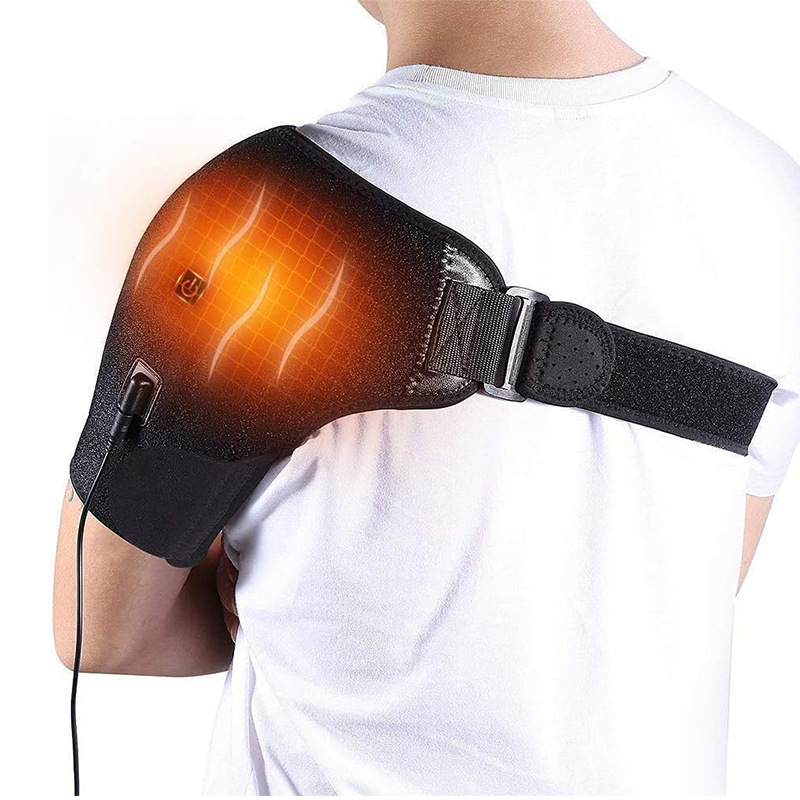 UBS Mugwort Electric Heating Shoulder Support Therapy Electric Heating Charging Heat Compress Shoulder Joint Support Single Shoulder Cold Protection Shoulder Neck