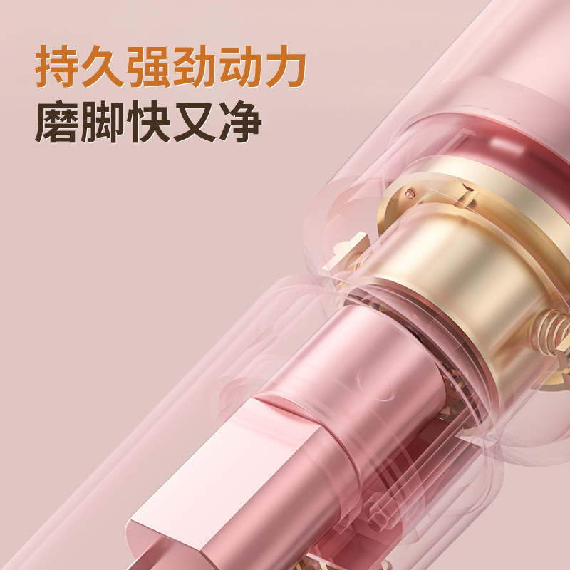 2024 New Electric Rechargeable Foot File, Callus Remover, Hair Removal, Two-in-One Epilator