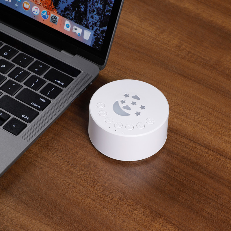 Portable Home Travel Smart Sleep Device Soothe Baby Sleep Device White Noise Machine Music Night Light Sleep Aid Device