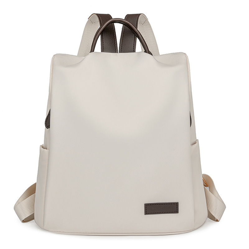 Anti-theft double-shoulder bag women 2025 new Oxford cloth can be single-shoulder women's backpack large capacity lightweight backpack women