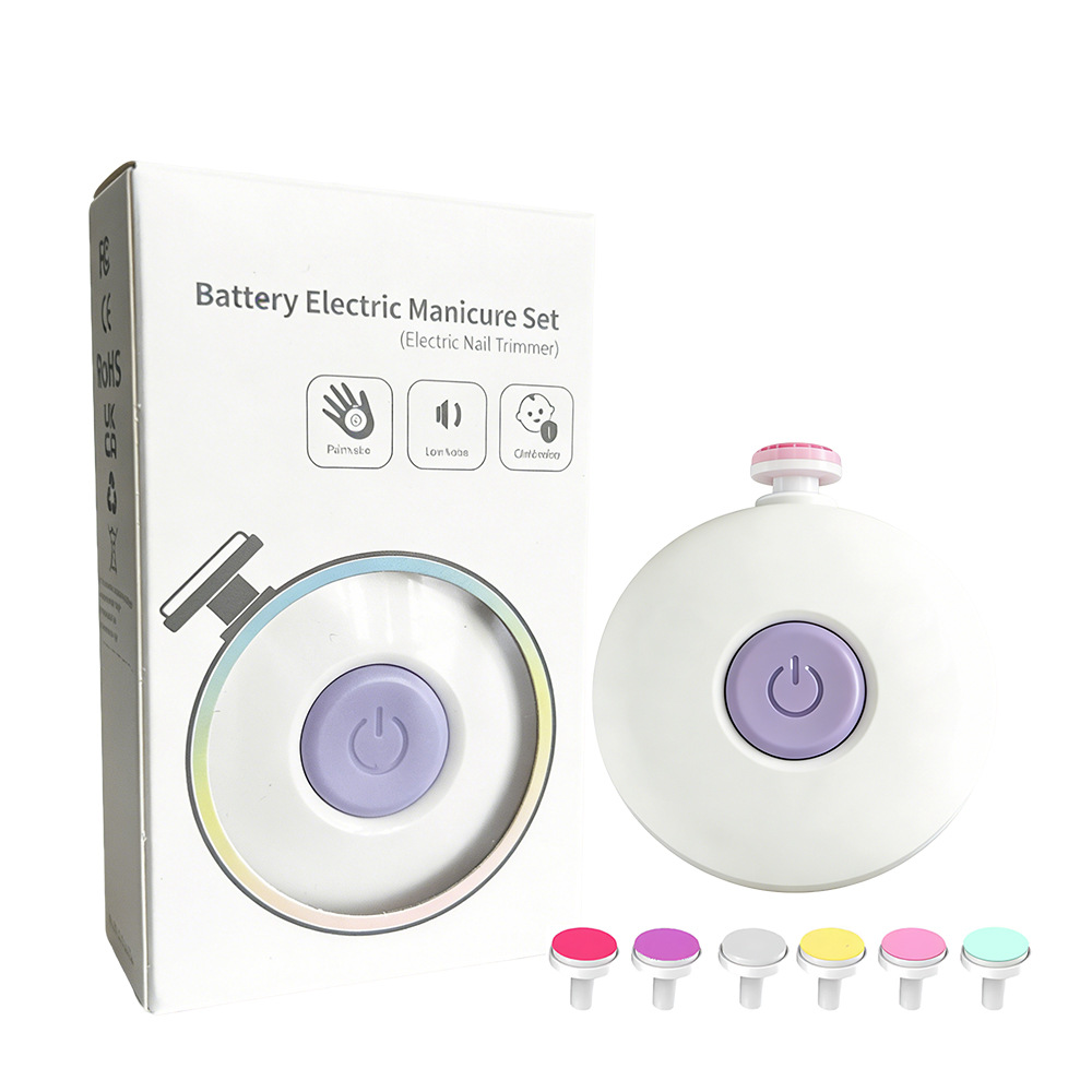 Newborn Care Electric Nail File for Infants and Children Baby Safe Nail Clipper Infant Nail Scissors