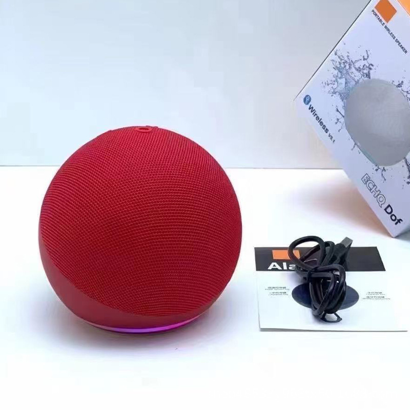 26Alaxe Bluetooth Speaker Heavy Bass Small Steel Cannon Outdoor High Power High Quality Desktop Mini Speaker