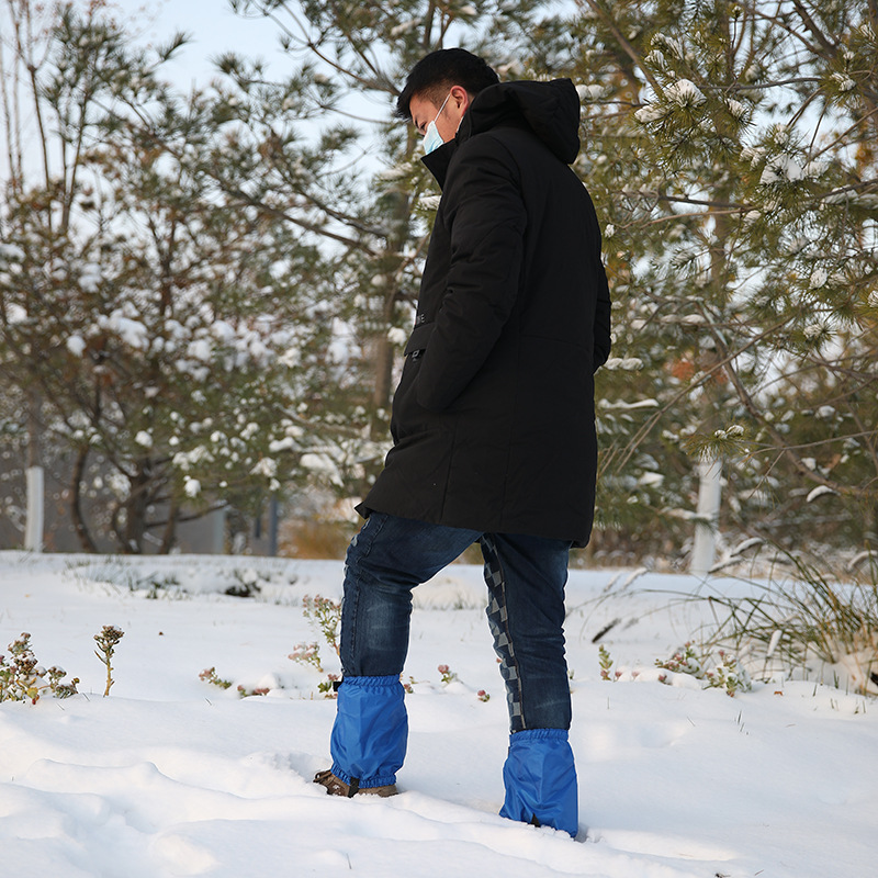 Outdoor Short Hiking Snow Gaiters Ski Gaiters Snow Town Snow Ground Waterproof Sand-Proof Foot Covers Shoe Covers Leg Gaiters Sand-Proof Gaiters