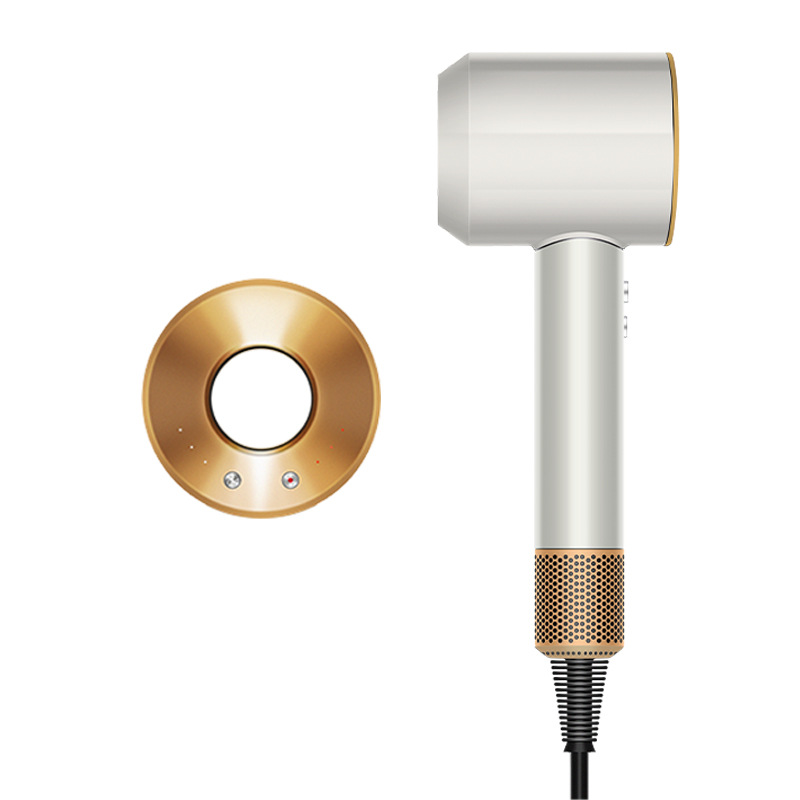 High-speed bladeless hair dryer for home salon high wind speed hair care quick-dry silent constant temperature electric hair dryer for barbershop