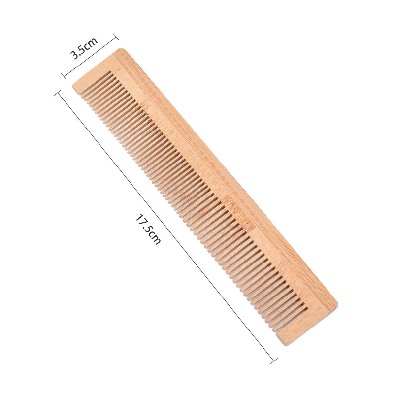 Bamboo hotel comb, disposable comb, portable bamboo comb, household hotel guesthouse female small comb