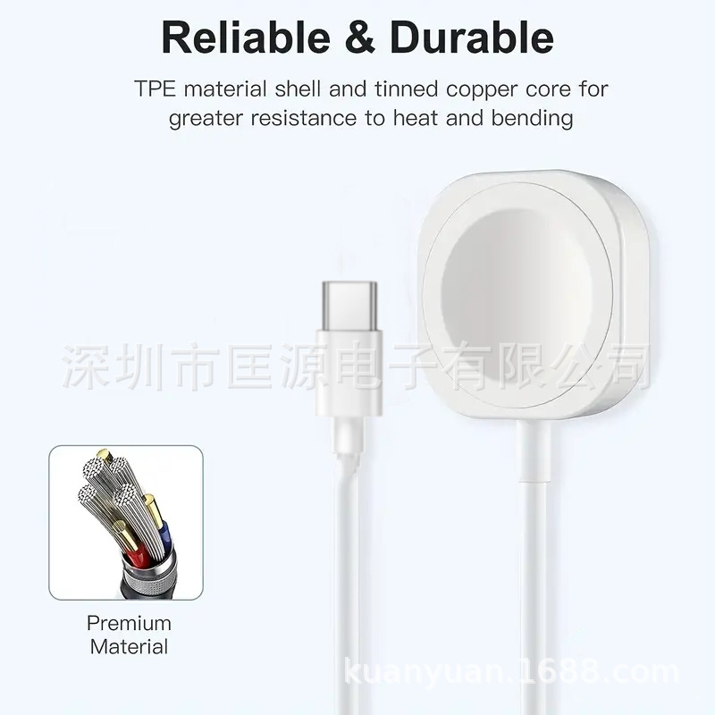 For Apple Apple Watch Three-in-One Charger iWatch Series 1-9 SE One-to-Two Fast Charging Base