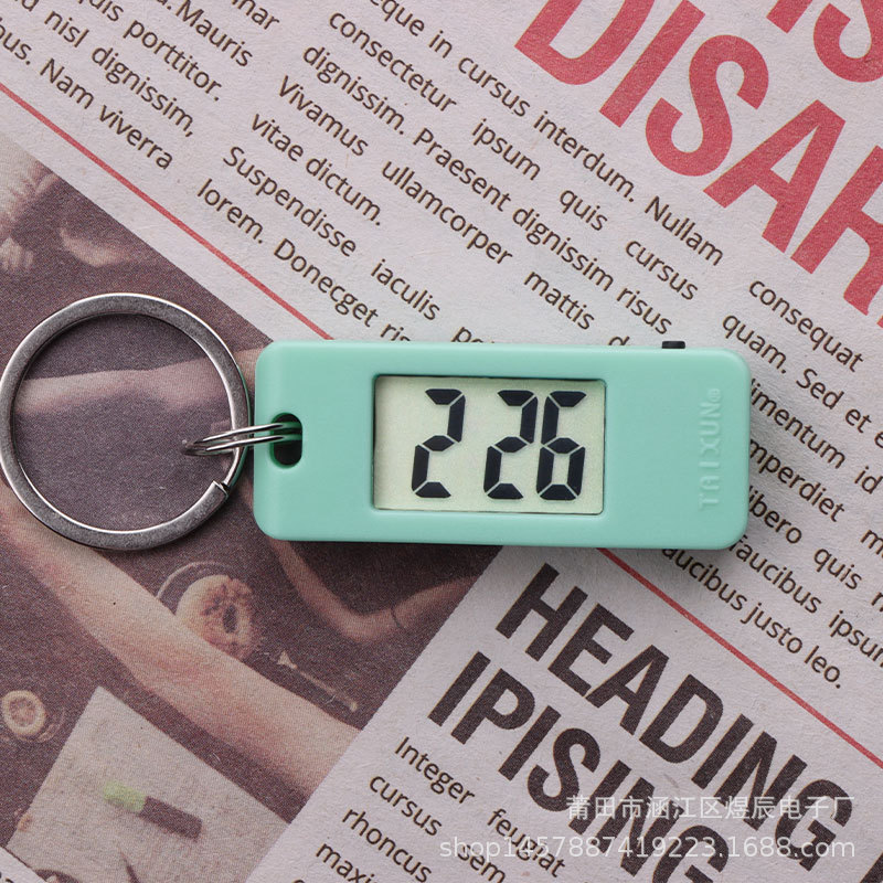 New Mini Compact Electronic Small Hanging Watch Portable Ultra-Small Exam Postgraduate Entrance Exam Silent Time Watch
