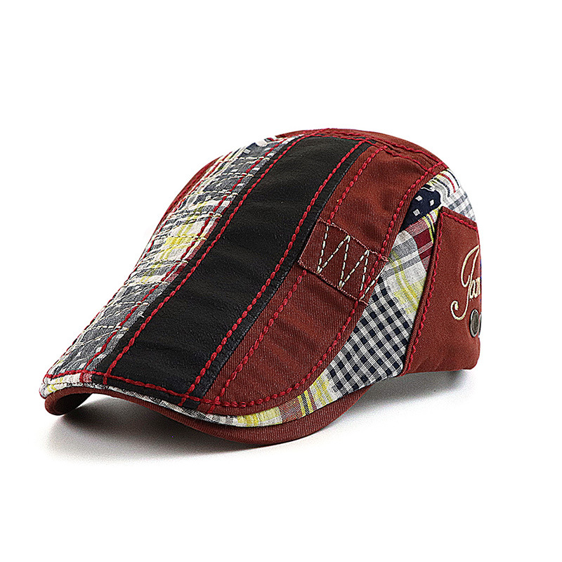 酒红色