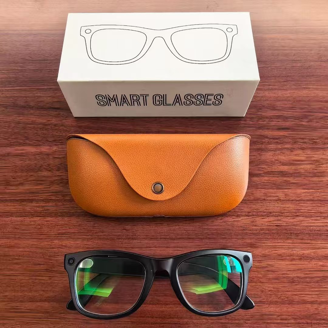 New MT5 ultra smart glasses 8 million pixel shooting video recording AI smart Q&A interactive glasses