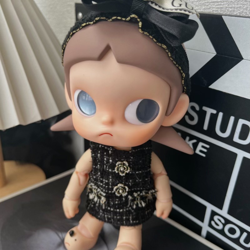 Only doll clothes Gazi sister bjd doll clothing accessories toy blind box zsiga little Chanel style dress doll clothes