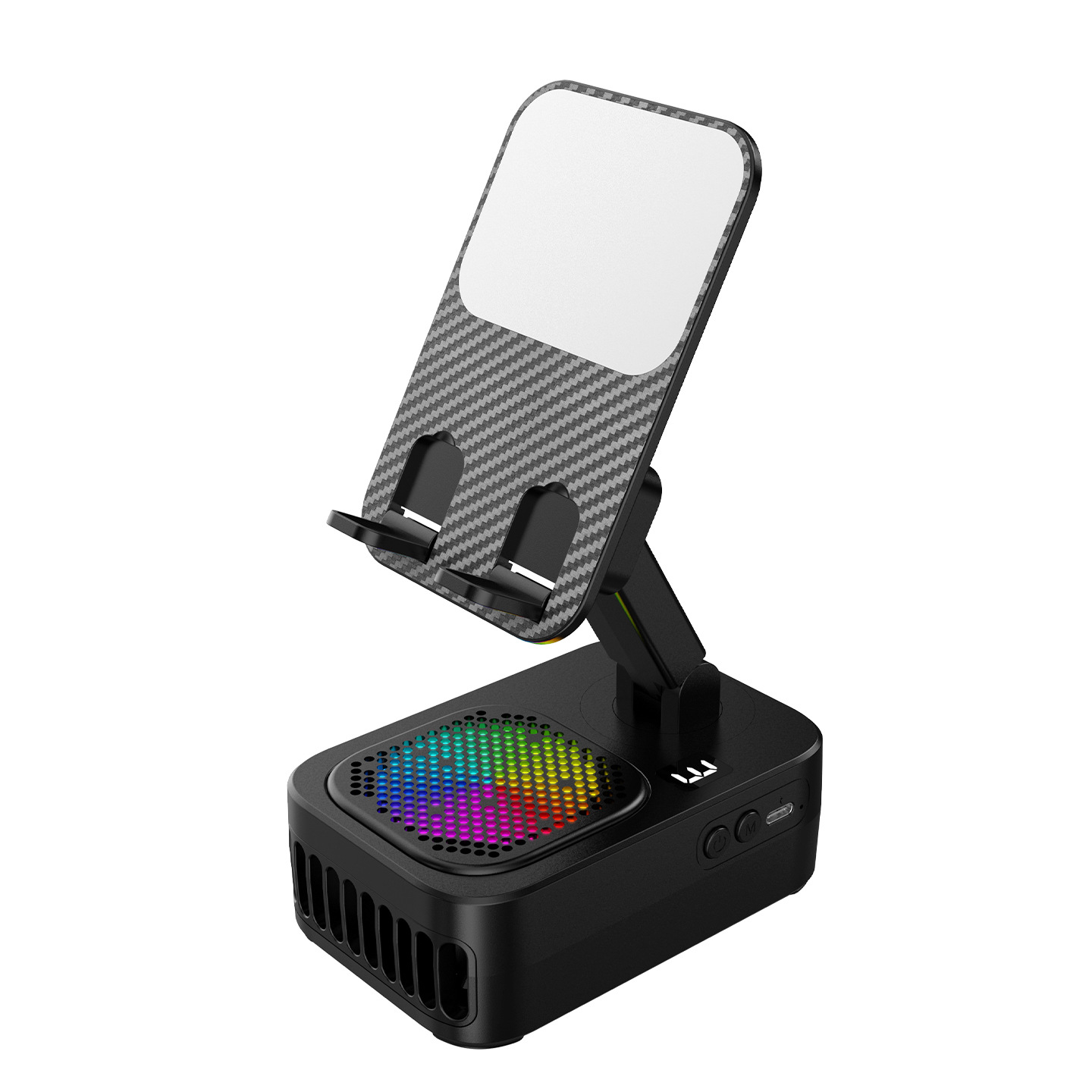 Desktop fan multifunctional home office phone holder household appliance outdoor mini portable handheld small fan