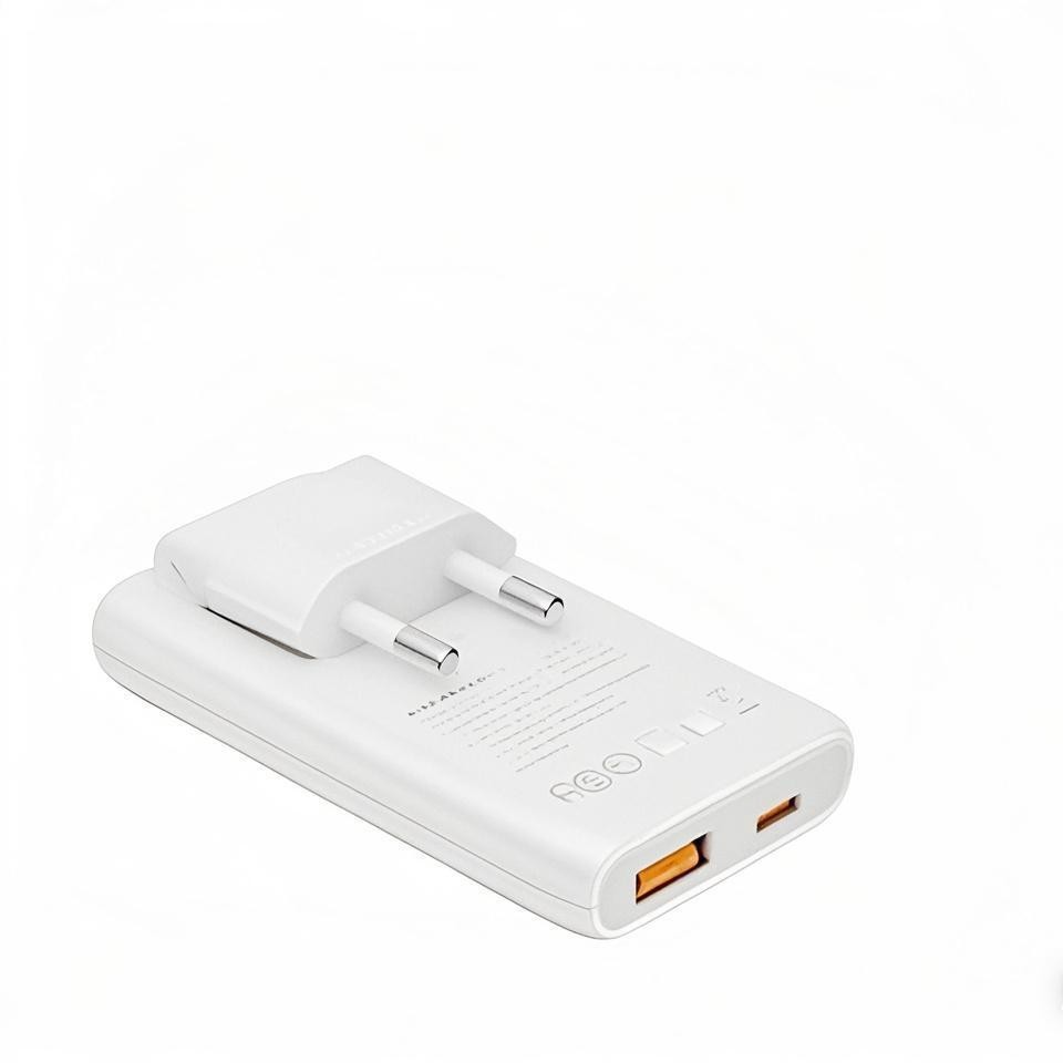 Foldable EU PD65W ultra-thin TYPE-C fast charger GaN multi-country plug