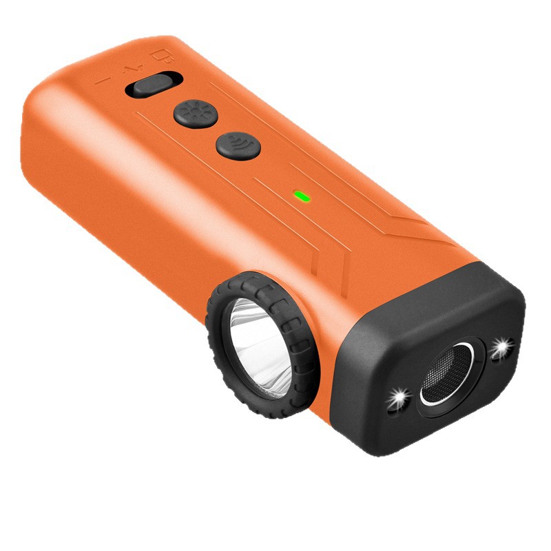 Ultrasonic Dog Repeller Bark Stopper Flashlight Three-Probe High Power Dog Trainer