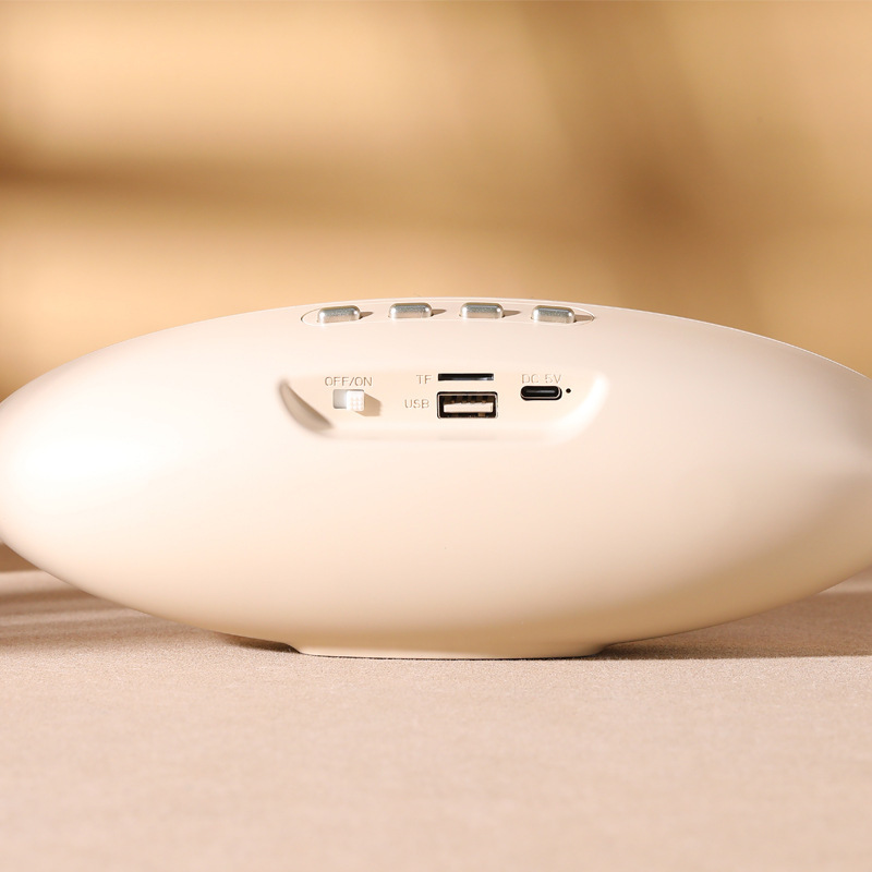2026 New Airship Bluetooth Speaker Portable Card Desktop Speaker Wireless Subwoofer Dual Speaker Bluetooth Speaker