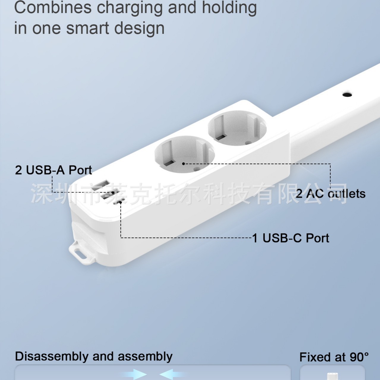 European Standard Outlet Splice Outlet, Wall Outlet Extender Sofa Desk Nightstand Outlet Delay