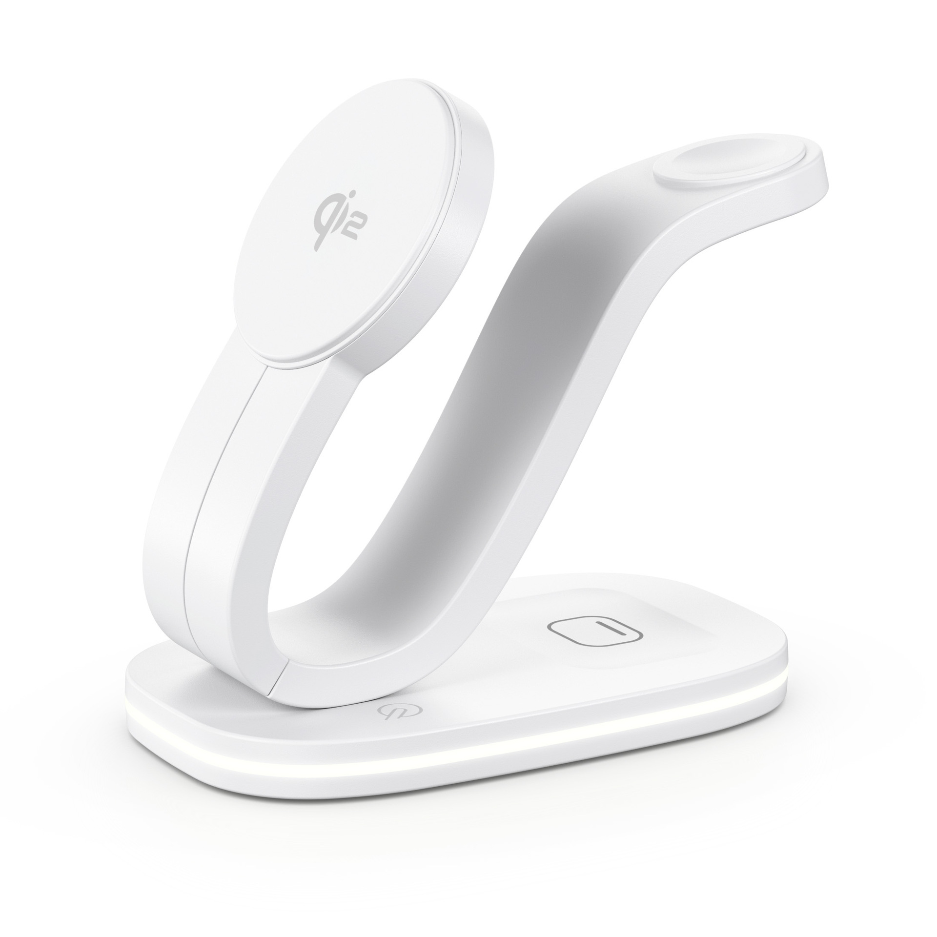 Selected QI2 Wireless Charger for Apple Phone Stand Earphone 3-in-1 MagSafe Magnetic Wireless Charger