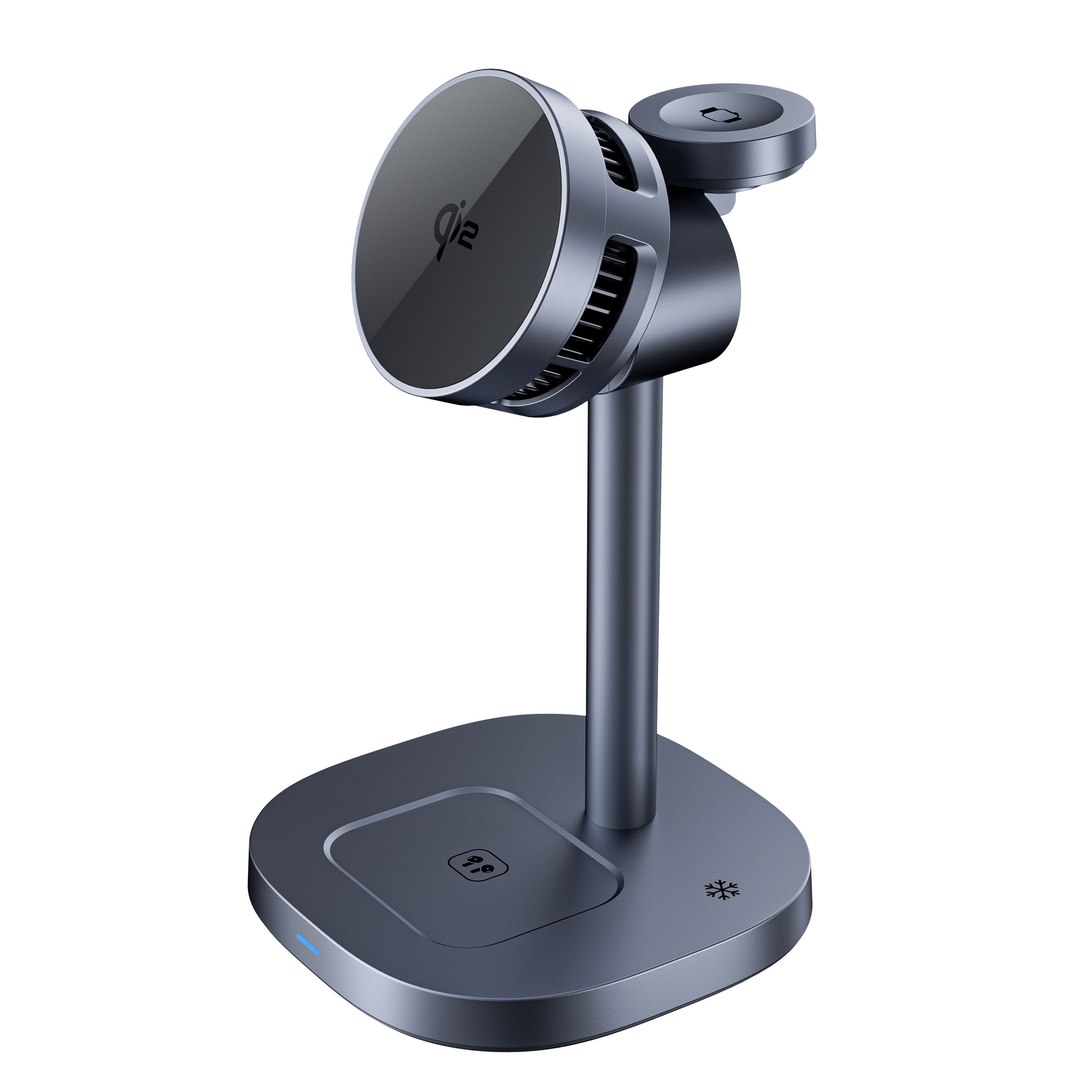 QI2.2 Fast Charge 25W New Desktop Magnetic Cooling Heat Dissipation Phone Holder Multifunctional Wireless Charger