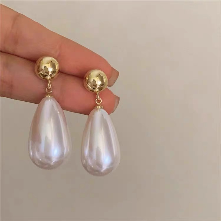 Drop Pearl Simple Earrings Ear Accessories Bride Wedding Dress Accessories