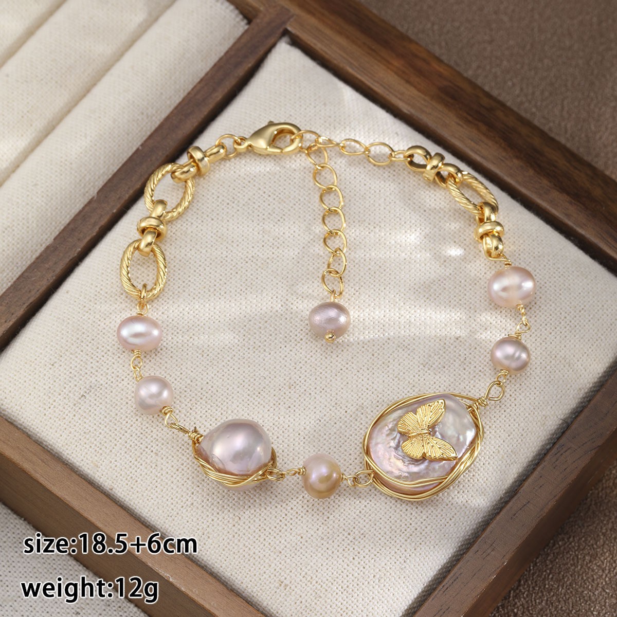 Freshwater Pearl Bracelet for Women Delicate Small Accessories Ladies Bracelet Hand Jewelry Bracelet Women