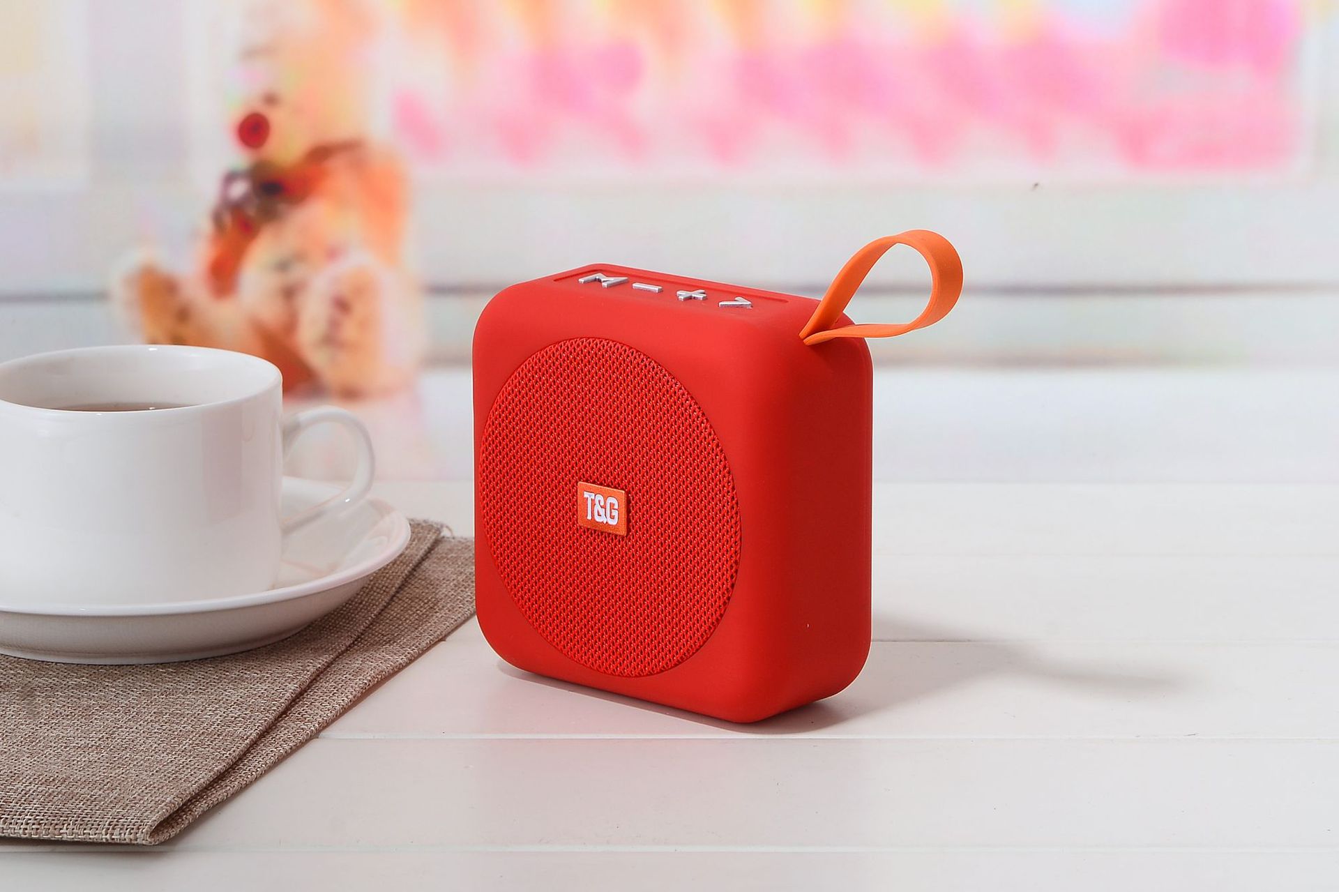 TG505 square Bluetooth speaker portable outdoor手提 waterproof fabric mesh fabric mini small speaker subwoofer