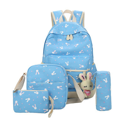 2026 new student schoolbag college style double shoulder bag large capacity travel backpack