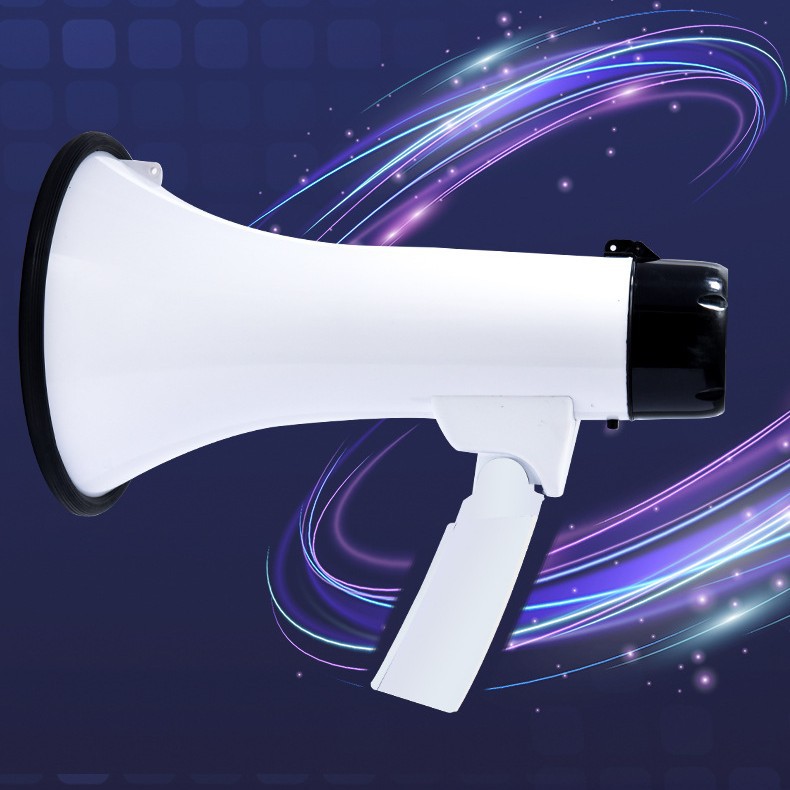High power 50 watt 100 watt handheld shouting device outdoor forest fire prevention propaganda flood relief disaster speaker