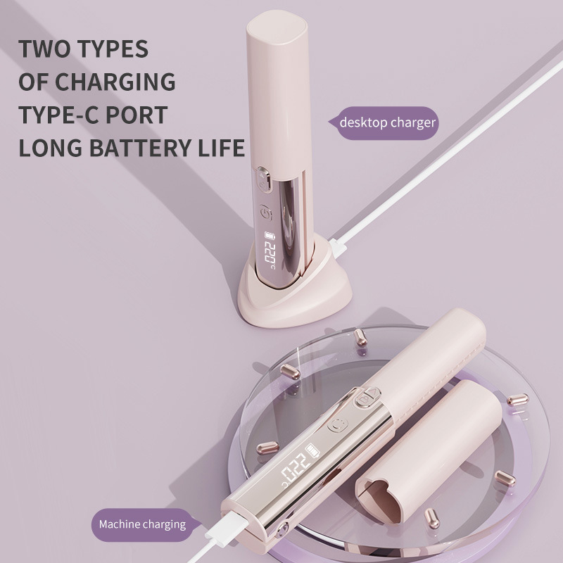 Exclusive wireless new charging straightener portable hair care non-damaging styling comb household straightening