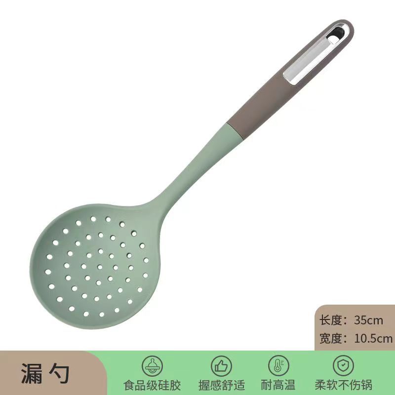 Silicone kitchen utensils kitchen supplies silicone spatula silicone slotted spatula kitchen silicone spatula cooking utensils frying household