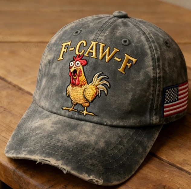 New F-CAW-F Crow Hat Baseball Cap F-CAW-F CrowHat Embroidered Hat Independent Station