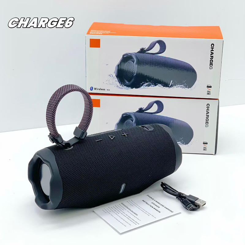 Charge 6 Shockwave 6 Wireless Bluetooth Speaker Portable Outdoor Bass Small Speaker