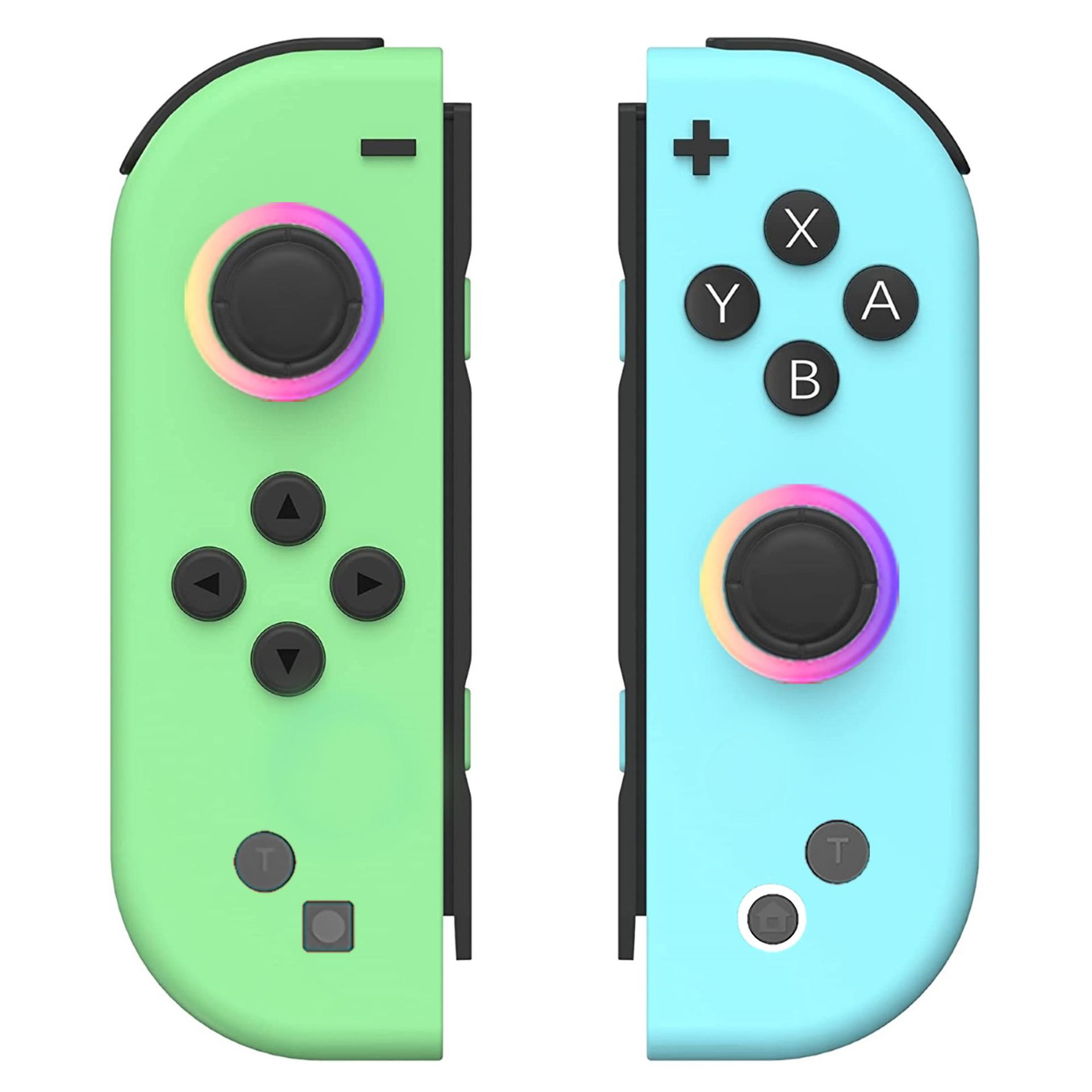 joycon controller NS left and right controller with six-axis vibration motion sensing switch controller joystick RGB light ring JC172