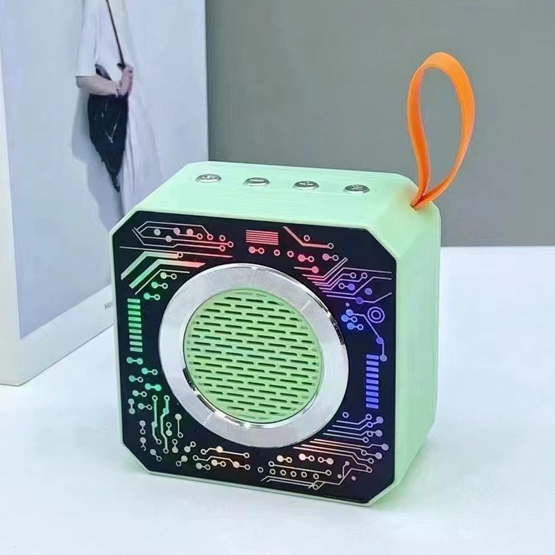 Mecha Bluetooth Audio Small Steel Cannon Outdoor Portable Mini Bass Home Desktop Wireless Speaker