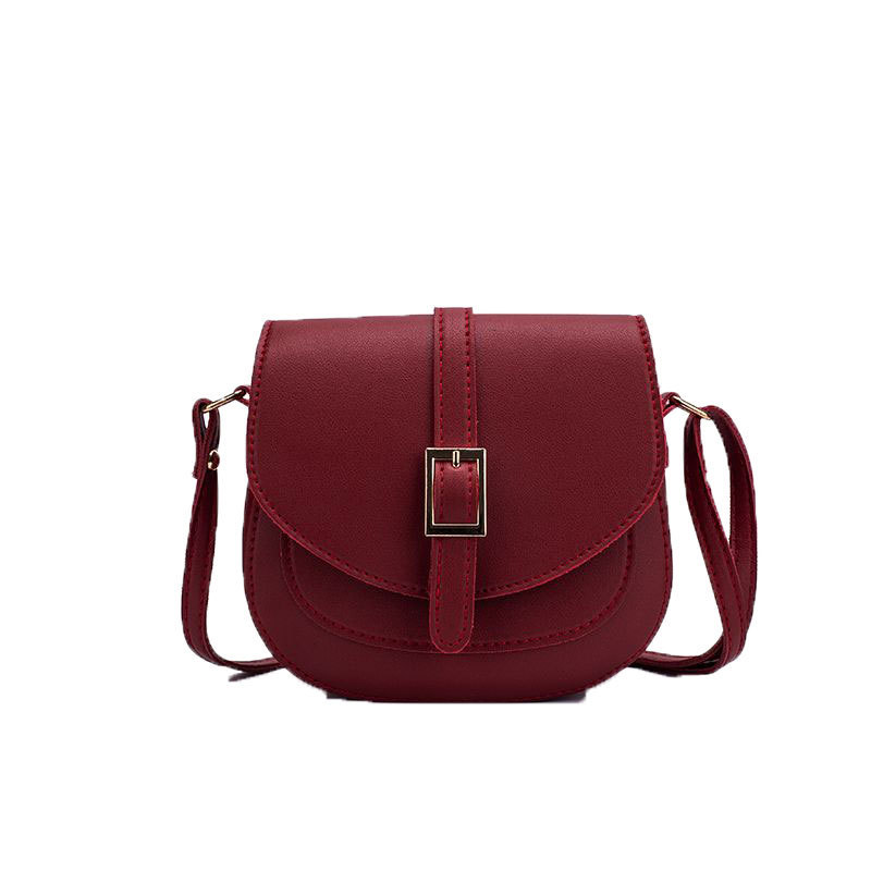Simple 2024 New Summer Single Shoulder Bag Crossbody Women Small Bag Casual Saddle Bag