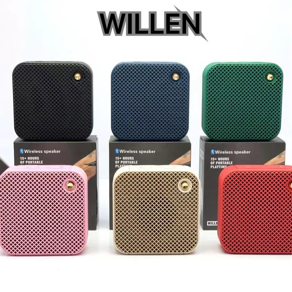 New Bluetooth pony wireless Bluetooth speaker portable outdoor convenient small audio small steel cannon