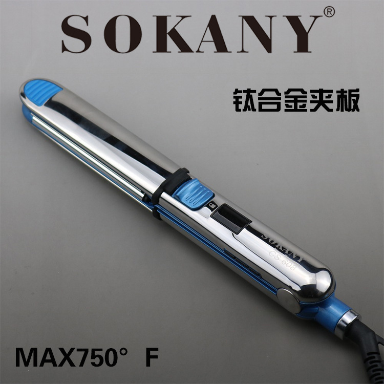Special SOKANY Electric Hair Straightener Flat Iron Ceramic Non-Damaging Hair Bangs Straightening Clip